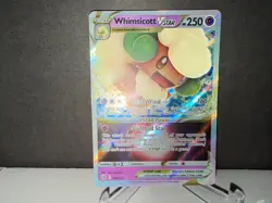 2022 Pokemon TCG Whimsicott VSTAR 065 Brilliant Stars Ultra Rare Card NM+ - Image 1