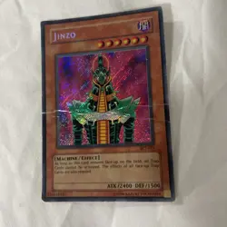 Jinzo BPT-011 SECRET RARE YuGiOh Card - Image 1