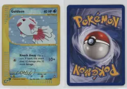 Goldeen Reverse Foil Pokemon e-Card Series Aquapolis #78 2002 12gr - Image 3