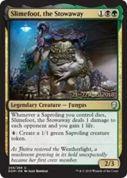 Slimefoot, the Stowaway - Foil - Prerelease Promo - Prerelease Cards # MTG Magic - Image 1