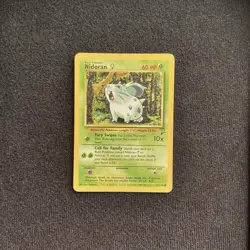 Nidoran 82/130 Base Set 2 WOTC 2000 Vintage Pokemon Card - Image 1