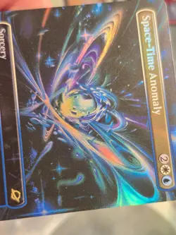 FOIL Space - Time Anomaly SURREAL SPACE BORDERLESS Edge of Eternities MTG Card - Image 2