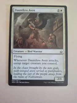 Dauntless Aven 7/199 MTG NM Hour of Devastation (C) - Image 1
