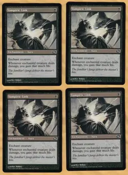 4x Vampiric Link (Planar Chaos, Common, English, 2007) MTG 4 - Image 1