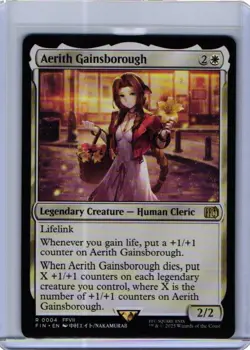 Mtg Final Fantasy Aerith Gainsborough Regular - Image 1