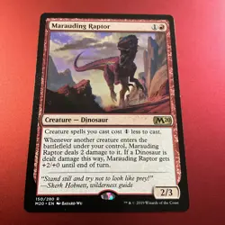 1x MARAUDING RAPTOR - M20 - MTG - Magic the Gathering - Image 2
