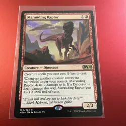 1x MARAUDING RAPTOR - M20 - MTG - Magic the Gathering - Image 1
