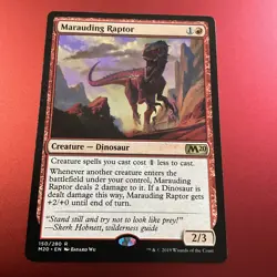 1x MARAUDING RAPTOR - M20 - MTG - Magic the Gathering - Image 2