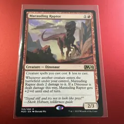 1x MARAUDING RAPTOR - M20 - MTG - Magic the Gathering - Image 1