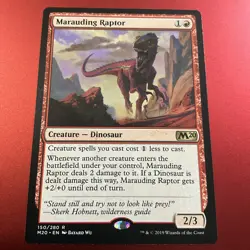 1x MARAUDING RAPTOR - M20 - MTG - Magic the Gathering - Image 2