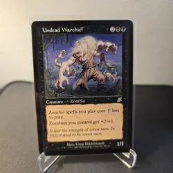 MTG Undead Warchief 78 Regular Scourge SCG - Image 1