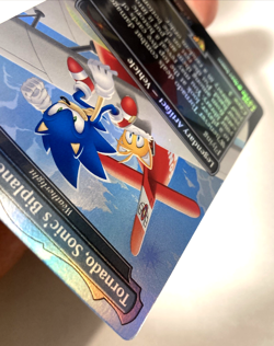 MTG Tornado, Sonic's Biplane - Weatherlight (Foil) Secret Lair x Sonic 2100 NM - Image 4
