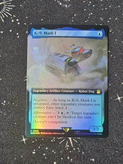 K-9, Mark I 362, Doctor Who Extended Art Foil, WHO MTG TCG - Image 1