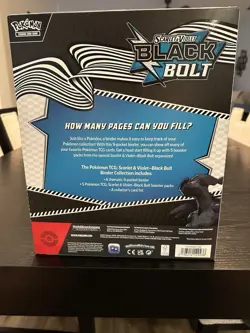 Pokemon TCG Scarlet & Violet Black Bolt Binder Collection - Image 2