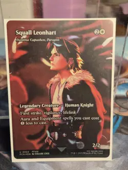 22 Squall Leonhart Danitha Capashen, Paragon SHOWCASE Final Fantasy NM Card MTG - Image 1