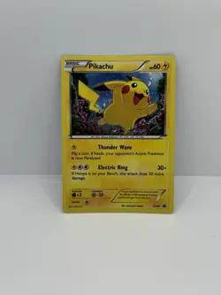 Pikachu XY89 Cosmos Holo Black Star Promo Breakthrough 2015 Pokemon XY LP/MP - Image 1