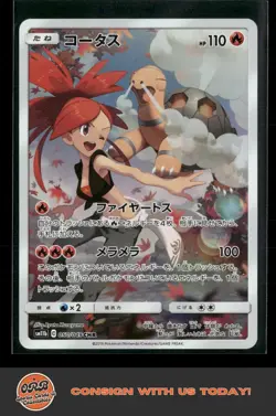 Pokemon Cards Torkoal Character Rare (CHR) 050/049 SM11b Japanese - Image 1