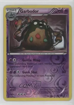 Garbodor Reverse Foil Pokemon Black & White Noble Victories #49 3g6 - Image 1