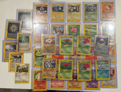 LOT of 34 Pokemon E Reader Lot W/ Holo, Reverse Holo English (DOUBLE Swirls) - Image 1