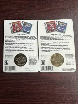 2003 Nintendo Pokemon Ruby And Sapphire Limited Edition Collector’s Coins - Image 2