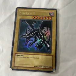 SDJ-001 Red-Eyes B. Dragon Ultra Rare Yugioh Card - Image 1