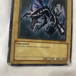 SDJ-001 Red-Eyes B. Dragon Ultra Rare Yugioh Card - Image 3