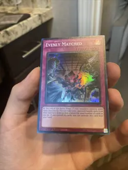 Yugioh Evenly Matched RA01-EN074 Super Rare 1st Edition NM - Image 2