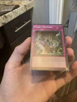 Yugioh Evenly Matched RA01-EN074 Super Rare 1st Edition NM - Image 4