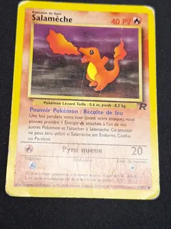 Salameche 50/82 Wizards Team Rocket Carte Pokemon FR - Image 2