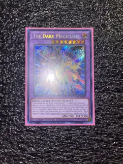 Yugioh The Dark Magicians LDS3-EN090 Secret Rare Limited Edition NM - Image 1