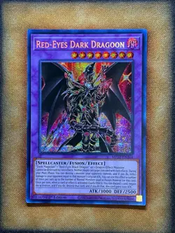 Yugioh Red-Eyes Dark Dragoon MP22-EN264 Secret Rare 1st Ed NM - Image 1