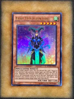 Yugioh Kiwi Magician Girl MVP1-EN016 Ultra Rare NM - Image 1