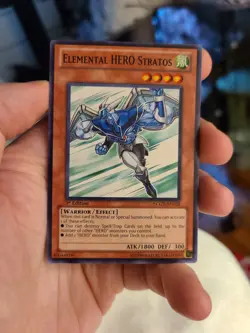Yugioh Elemental HERO Stratos LCGX-EN024 1st Common - Image 1