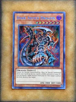 Yugioh Dark Armed Dragon LCKC-EN068 Secret Rare NM - Image 1