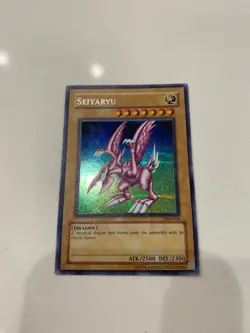 Yugioh Seiyaryu DDS-004 Prismatic Secret Rare Promo LP - Image 3
