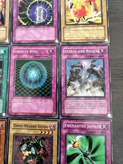 Vintage 1996 Yu-Gi-Oh Yugioh Cards CCG Played Lot Of 12 All Shown - Image 4