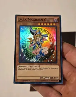 Yugioh Dark Magician Girl YGLD-ENB03 Ultra Rare NM - Image 3