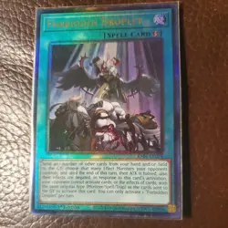 Yugioh! Forbidden Droplet - RA01-EN064 - Prismatic Ultimate Rare - 1st Edition N - Image 1