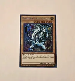 Yugioh Blue-Eyes White Dragon CT14-EN002 Secret Rare NM - Image 1