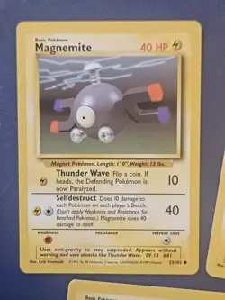 Evolutions Magnemite 5x Pokemon Cards Non Holo LP - Image 2