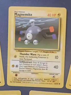 Evolutions Magnemite 5x Pokemon Cards Non Holo LP - Image 3