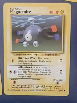 Evolutions Magnemite 5x Pokemon Cards Non Holo LP - Image 5