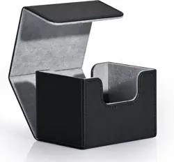 Card Deck Box for Trading Cards,MTG Commander Deck Box Holds 120+ Single Sleeved - Image 1