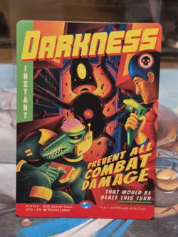 M 0124 Darkness SHOWCASE Edge of Eternities Special Guests Mythic Rare MTG Card - Image 1