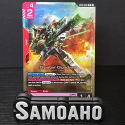 Gundam Card Game Newtype Rising Buster Gundam GD01-046 LR - Image 1
