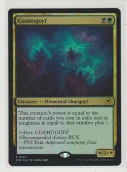 Cosmogoyf Foil Rare MtG Card EOE 215 - Image 1