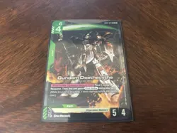 Gundam Card Game Gundam Deathscythe LR (GD01-025) - Newtype Rising - In Hand - Image 1
