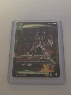 Gundam Card Game Gundam Deathscythe LR (GD01-025) - Newtype Rising - In Hand - Image 1