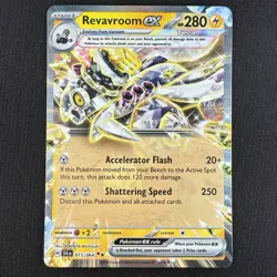 Pokemon TCG Revaroom ex 015/064 Shrouded Fable Double Rare Holo Card - Image 1
