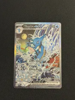 Kingdra ex 131 and Greninja ex 132 Pokemon Scarlet & Violet Promo Set English - Image 4